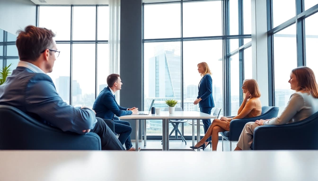 Immobilienmakler Frankfurt Eschersheim bietet professionelle Beratung in modernem Büro.