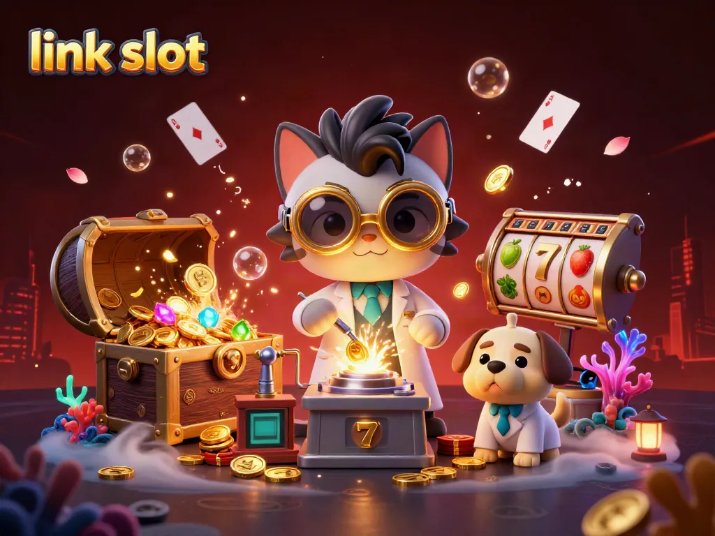 Experience the thrill of winning as the link slot comes alive with vibrant characters and dynamic game elements.
