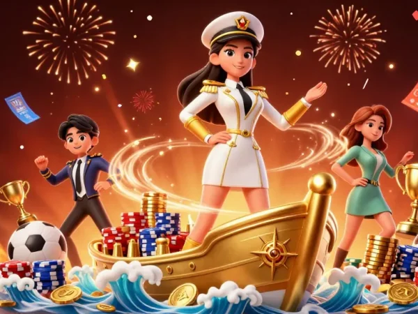 Engage with kèo nhà cái through vibrant sports betting elements and festive decoration.