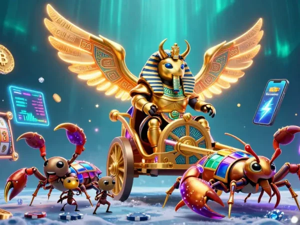 Experience the thrilling adventures at realz casino with dynamic 3D gaming illustration rich in detail.